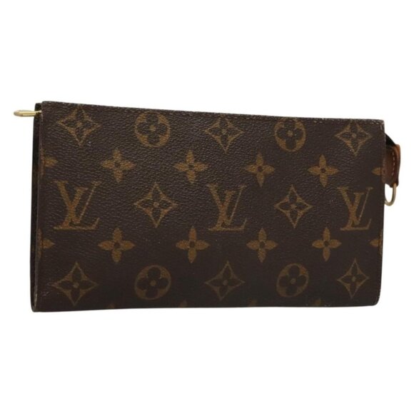 LOUIS VUITTON Monogram Bucket GM Accessory Pouch LV Auth 133358 - Picture 1 of 16